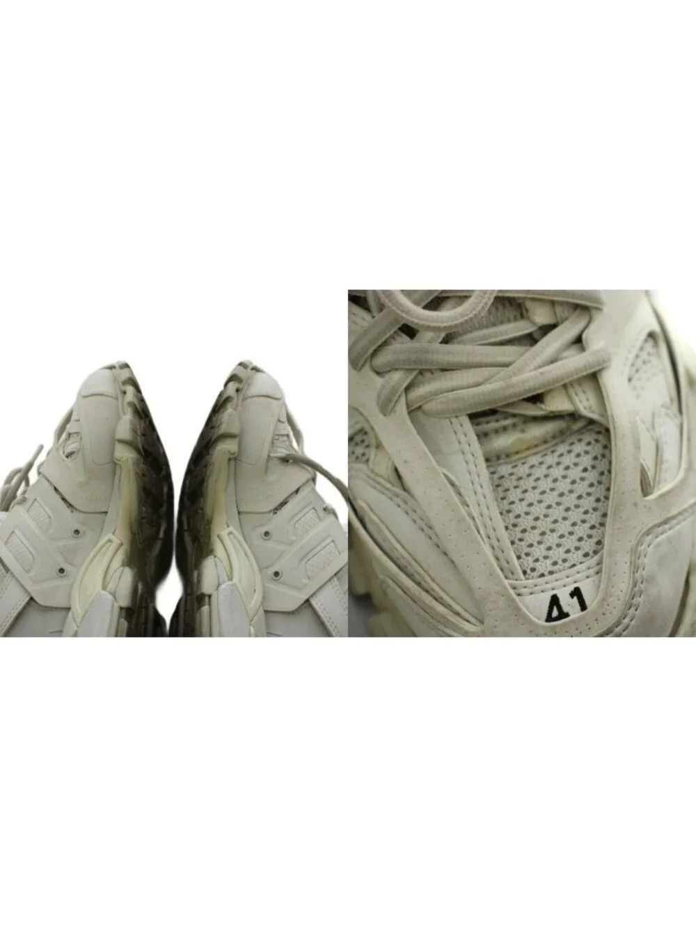 Balenciaga Track Sneakers Logo White